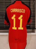 Carrasco en Faes gesigneerd voetbalshirt België, Verzamelen, Sportartikelen en Voetbal, Ophalen of Verzenden, Zo goed als nieuw