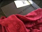 Louis Vuitton Red on Rouge sjaal met certificaat., Ophalen, Nieuw