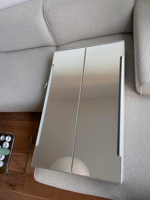 Badkamerkast met spiegel, Huis en Inrichting, Badkamer | Badkamermeubels, Gebruikt, Minder dan 100 cm, 50 tot 100 cm, Minder dan 25 cm