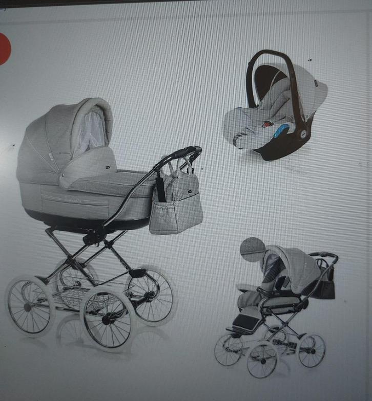 Complete kinderwagen, Kinderen en Baby's, Kinderwagens en Combinaties, Zo goed als nieuw, Combiwagen, Overige merken, Luchtbanden