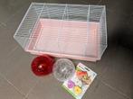 Gratis af te halen: Hamsterkooi en toebehoren, Kooi, Minder dan 75 cm, Zo goed als nieuw, Hamster