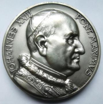 médaille johannes 23 Pont Maximus Maria SS de Pompéi, Enlèvement ou Envoi, Autres matériaux