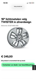 Jantes Skoda Twister 16 pouces, Enlèvement, 16 pouces, Pneus hiver, Jante(s)