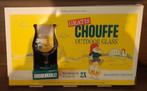 La Chouffe unbreakable glas in reclamepaneel, Verzamelen, Ophalen, Zo goed als nieuw