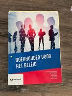 Boekhouden voor het beleid, Boeken, Studieboeken en Cursussen, Ophalen of Verzenden, Zo goed als nieuw, Hogeschool, Diverse auteurs