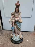 Ancienne grande statue Notre Dame Des Victoires Vierge Marie, Antiquités & Art, Enlèvement
