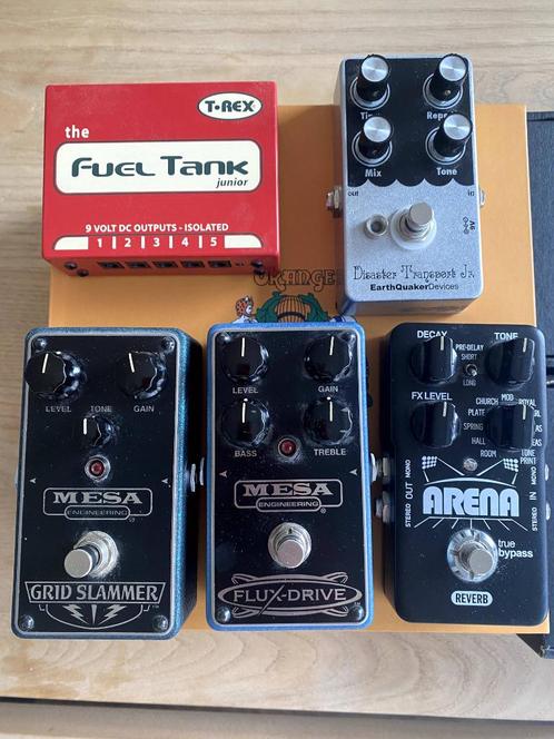 Various Guitar Pedals, Muziek en Instrumenten, Effecten, Gebruikt, Chorus, Delay of Echo, Distortion, Overdrive of Fuzz, Reverb