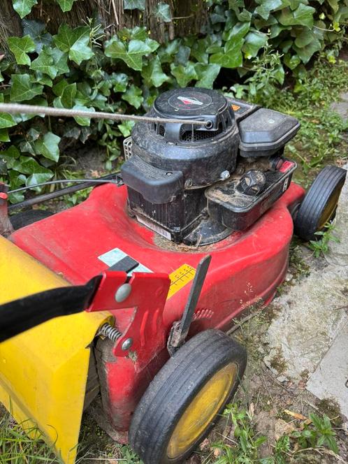 Wolf Garten benzine grasmaaier (reserveonderdelen, motor,…), Tuin en Terras, Grasmaaiers, Gebruikt, Benzine-grasmaaier, Opvangzak