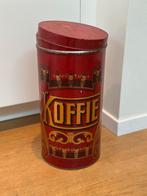 Antiek art nouveau koffieblik, Verzamelen, Ophalen, Gebruikt, Koffie