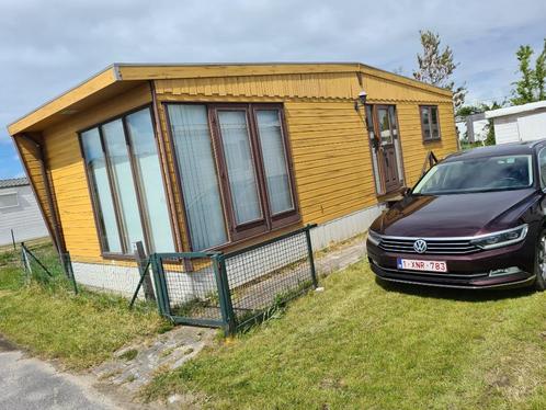 Wooncaravan te koop in Middelkerke:, Caravans en Kamperen, Stacaravans, tot en met 4, Ophalen of Verzenden