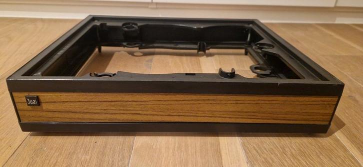 Vintage Dual sokkel plinth frame basis, TV, Hi-fi & Vidéo, Tourne-disques, Utilisé, Tourne-disque, Dual, Enlèvement ou Envoi