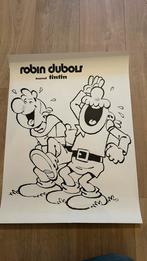 Affiche Turk Robin Dubois Journal Tintin Années 80, Enlèvement ou Envoi, Neuf