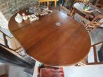 Table ronde et ovale tout chêne, Antiquités & Art, Antiquités | Meubles | Tables