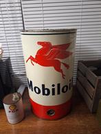 30 liter jerrycan .vintage mobile oil pegase, Ophalen of Verzenden