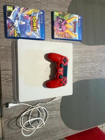 Ps4 blanche 500gb beschikbaar voor biedingen