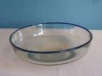 Originele Glazen Fruitschaal uit Birma, Huis en Inrichting, Schaal, Rond, Ophalen of Verzenden, Glas