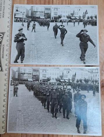 ABBL d'époque Défilé Brigade Piron à Sint Niklaas 1944-45, Enlèvement ou Envoi