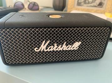 Marshall Emberton bluetooth speaker zwart disponible aux enchères