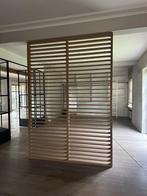 Houten room divider massief, Ophalen, Zo goed als nieuw