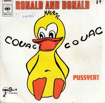 Vinyl, 7"   -   Ronald And Donald – Couac Couac beschikbaar voor biedingen