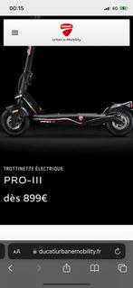 Trottinette Ducati pro 3 haut de gamme, Comme neuf