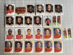 25 stickers panini rode duivels van verschillende jaren, Verzamelen, Ophalen of Verzenden, Gebruikt