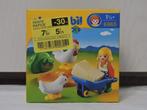 Playmobil 123 Agricultrice avec brouette et coq 6965 NEUF, Enlèvement ou Envoi, Neuf, Ensemble complet