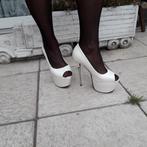 sexy high shoes, Kleding | Dames, Schoenen, Pumps, Verzenden, Wit, Nieuw