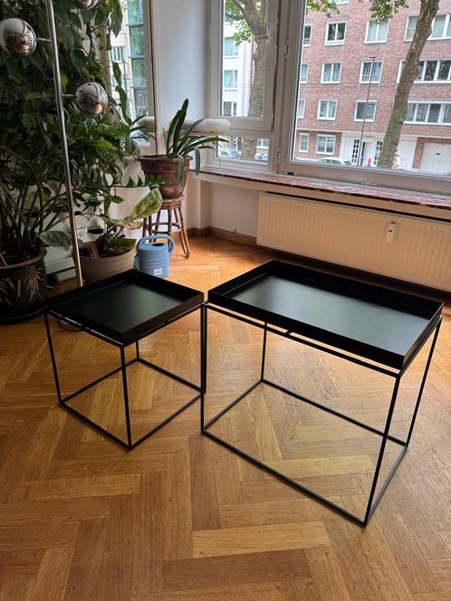 HAY Tray  2 x salontafel large en medium, Huis en Inrichting, Tafels | Salontafels, Zo goed als nieuw, Ophalen