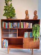Vintage boekenkast, Ophalen, Met deur(en), 150 tot 200 cm, Zo goed als nieuw