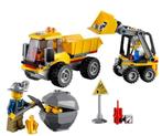 Lego city 4201 kiepwagen met laadschop., Kinderen en Baby's, Ophalen of Verzenden, Lego