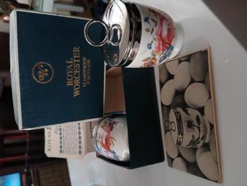 2 setjes Royal Worcester Egg Coddler  beschikbaar voor biedingen