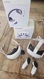 Meta Quest 3 512GB + Elite Strap with Battery, Ophalen of Verzenden, Zo goed als nieuw, VR-bril, Overige platformen
