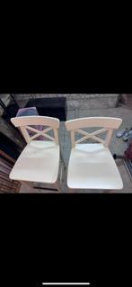 CHAISE HAUTE, Maison & Meubles, Tabourets de bar, Comme neuf, 60 à 90 cm, Bois, Enlèvement