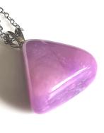 Pendentif Sugilite naturelle qualité AA avec oeillet S925, Neuf, Enlèvement ou Envoi, Avec pierre précieuse, Violet