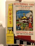 Affiche RONQUIERES 1989, PERESTROIKA, AN 3, Tickets & Billets, Événements & Festivals