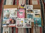 Magazines (Flow, Ideat, 24h01, Deco Idees), Boeken, Tijdschriften en Kranten, Ophalen of Verzenden, Gelezen, Damesbladen