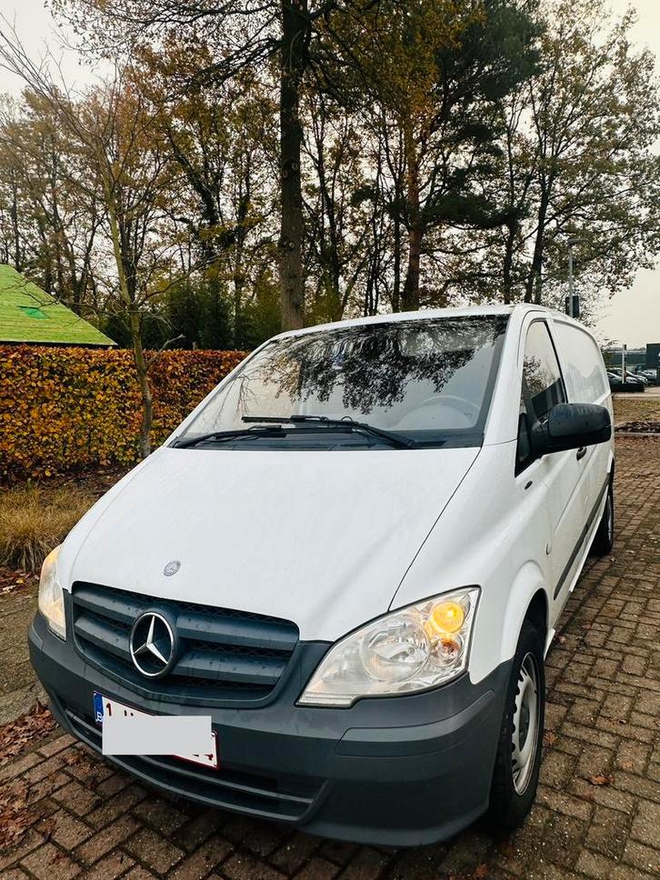 Mercedes vito, Auto's, Mercedes-Benz, Particulier, Vito, Diesel, Euro 6, Handgeschakeld, Wit, Zwart, Leder, Ophalen