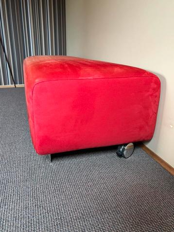 Zitbank - poef 160 x 50 x 50 Rood, Modern - Design, Enlèvement, 50 à 75 cm, Rectangulaire