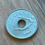 Spanje 25 pesetas 1990 Barcelona olympische spelen 1992, Postzegels en Munten, Ophalen of Verzenden