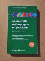 La nouvelle orthographe en pratique, Boeken, Studieboeken en Cursussen, Ophalen of Verzenden, Gelezen, Niet van toepassing, Dominique Dupriez