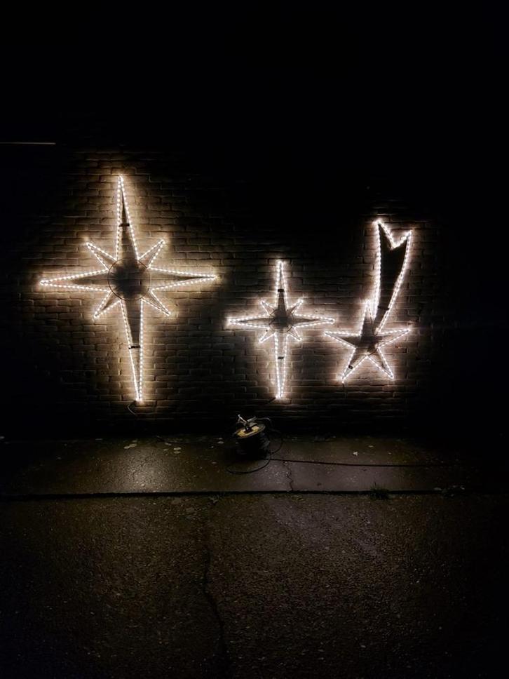 Kerststerren kerstster met LED verlichting, Diversen, Kerst, Nieuw, Ophalen