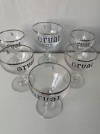 5 galopins (17 cl) en een glas (33 cl) ORVAL., Verzamelen, Glas en Drinkglazen, Ophalen of Verzenden, Nieuw