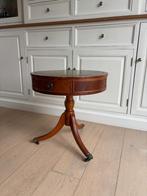 Rond bijzet tafeltje, Huis en Inrichting, Minder dan 55 cm, Gebruikt, Rond, Ophalen of Verzenden