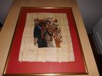 Cadre (52 x 42), papyrus compris, à enlever chez le vendeur, Enlèvement, Comme neuf