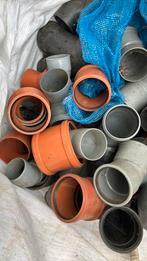 Pvc bochten en hulpstukken voor riolering, Doe-het-zelf en Bouw, Buizen en Afvoer, Ophalen, Afvoer, PVC, Nieuw