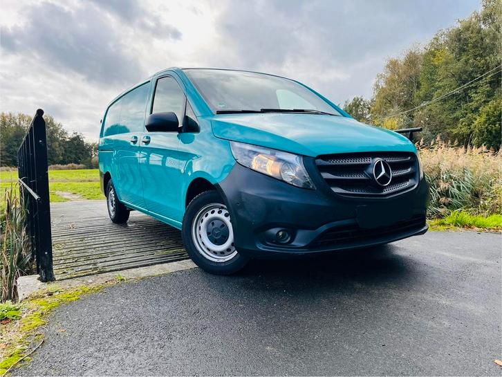 Mercedes vito 114•automaat•114 900 km•car-pass•garantie, Auto's, Bestelwagens en Lichte vracht, Bedrijf, Te koop, Bluetooth, Mercedes-Benz