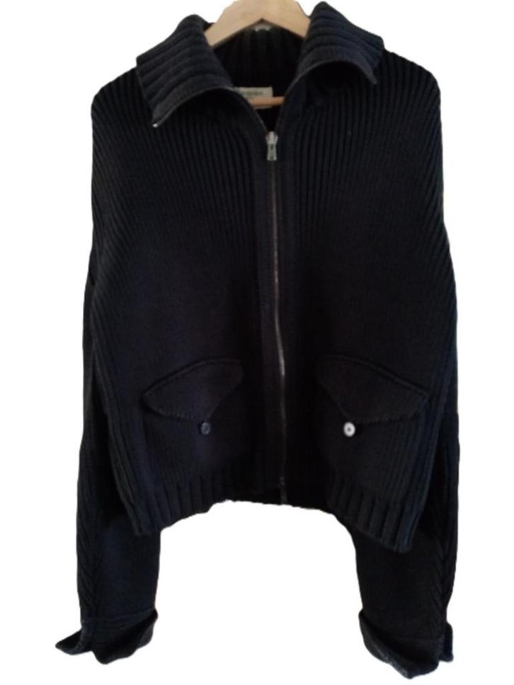 Cardigan Yves Saint Laurent maat M, Kleding | Heren, Truien en Vesten, Gedragen, Maat 48/50 (M), Blauw, Ophalen of Verzenden