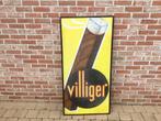 Emaillebord villiger sigaren, Ophalen, Gebruikt, Reclamebord