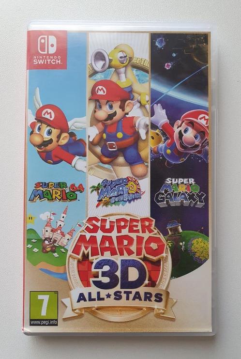 Super Mario 3D All Stars, Consoles de jeu & Jeux vidéo, Jeux | Nintendo Switch, Comme neuf, Enlèvement ou Envoi